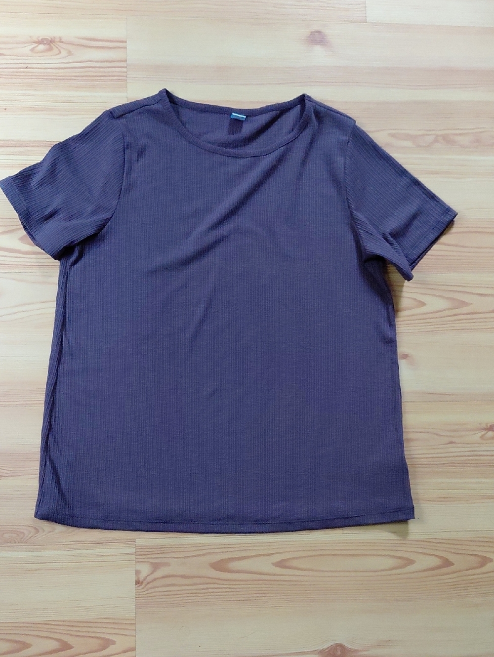 Old Navy Luxe Short Sleeve Tee - Plum Purple